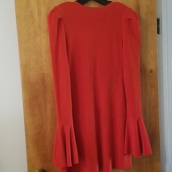 Free People Talk About It Mini Dress - Orange - Picture 4 of 6